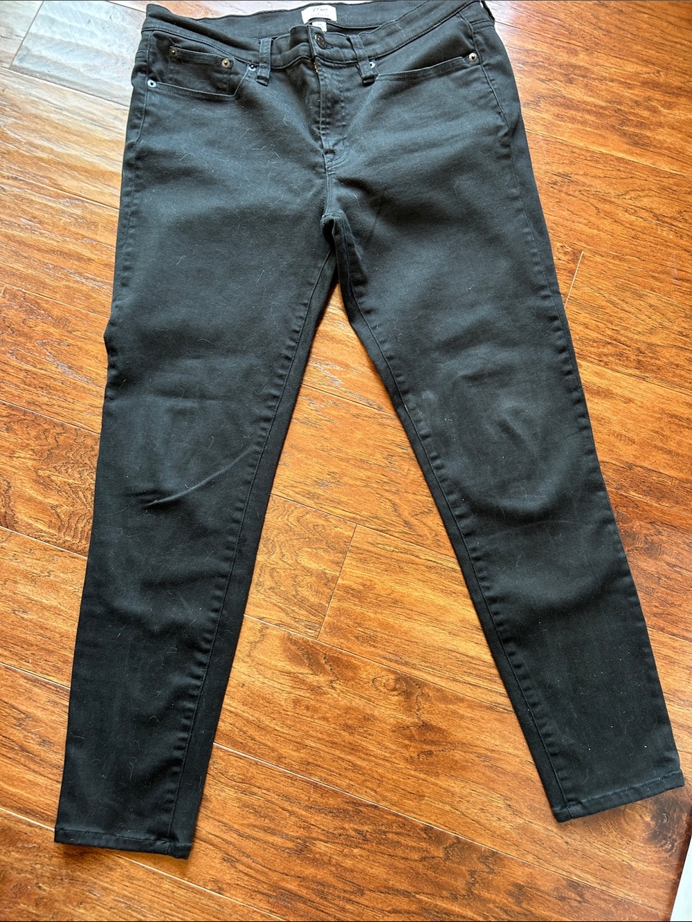 J. Crew Black Skinny Jeans